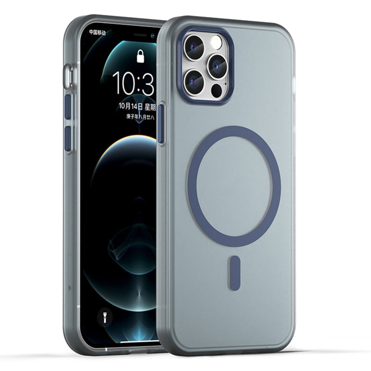 MagSafe Frosted Translucent TPU + PC Full Coverage Phone Case, For iPhone 12 Pro, For iPhone 11 Pro Max