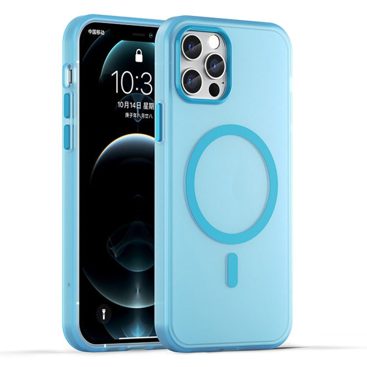 MagSafe Frosted Translucent TPU + PC Full Coverage Phone Case, For iPhone 12 Pro, For iPhone 11 Pro Max