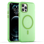 MagSafe Frosted Translucent TPU + PC Full Coverage Phone Case, For iPhone 12 Pro, For iPhone 11 Pro Max