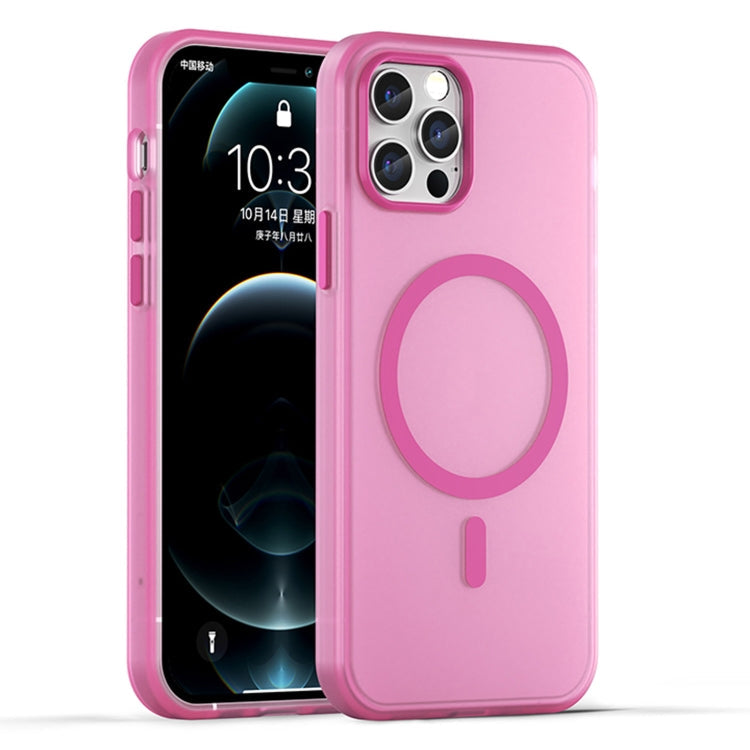 MagSafe Frosted Translucent TPU + PC Full Coverage Phone Case, For iPhone 12 Pro, For iPhone 11 Pro Max
