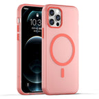 MagSafe Frosted Translucent TPU + PC Full Coverage Phone Case, For iPhone 12 Pro, For iPhone 11 Pro Max