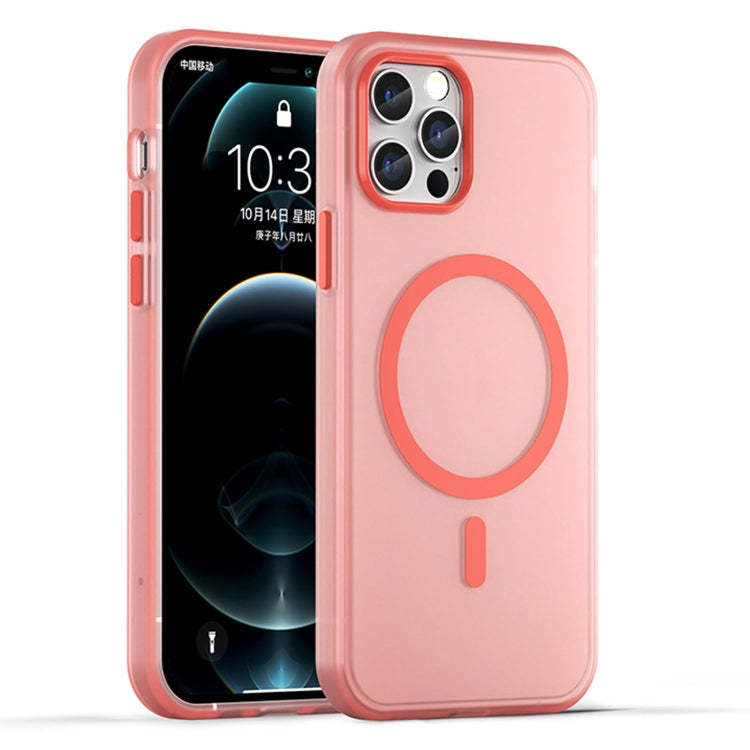 MagSafe Frosted Translucent TPU + PC Full Coverage Phone Case, For iPhone 12 Pro, For iPhone 11 Pro Max