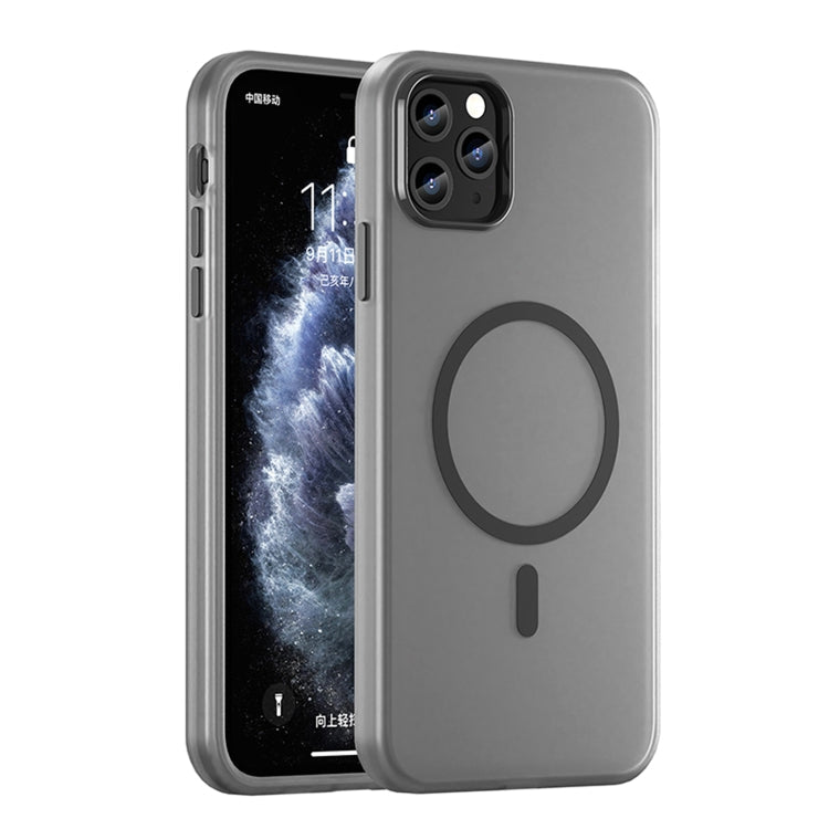 MagSafe Frosted Translucent TPU + PC Full Coverage Phone Case, For iPhone 12 Pro, For iPhone 11 Pro Max