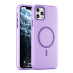 MagSafe Frosted Translucent TPU + PC Full Coverage Phone Case, For iPhone 12 Pro, For iPhone 11 Pro Max