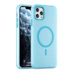 MagSafe Frosted Translucent TPU + PC Full Coverage Phone Case, For iPhone 12 Pro, For iPhone 11 Pro Max