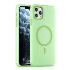 MagSafe Frosted Translucent TPU + PC Full Coverage Phone Case, For iPhone 12 Pro, For iPhone 11 Pro Max
