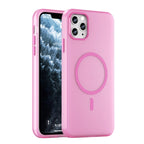 MagSafe Frosted Translucent TPU + PC Full Coverage Phone Case, For iPhone 12 Pro, For iPhone 11 Pro Max
