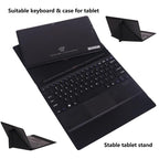 HONGSAMDE 10.1 inch 2 in 1 Tablet PC, 8GB+128GB, Windows 11, Intel Celeron N4120 Quad Core with Keyboard(Black)
