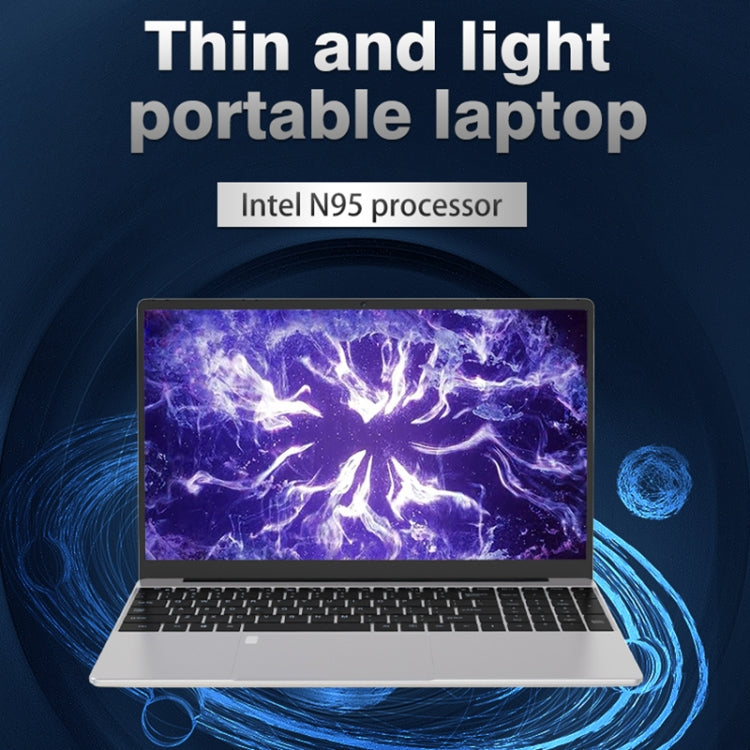 GXMO F152G 15.6 inch Laptop, Windows 11 Intel Alder Lake N95 Quad Core, Support Fingerprint Unlock