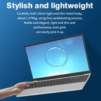 GXMO F152G 15.6 inch Laptop, 16GB+512GB, Windows 11 Intel Alder Lake N95 Quad Core, Support Fingerprint Unlock(Silver)