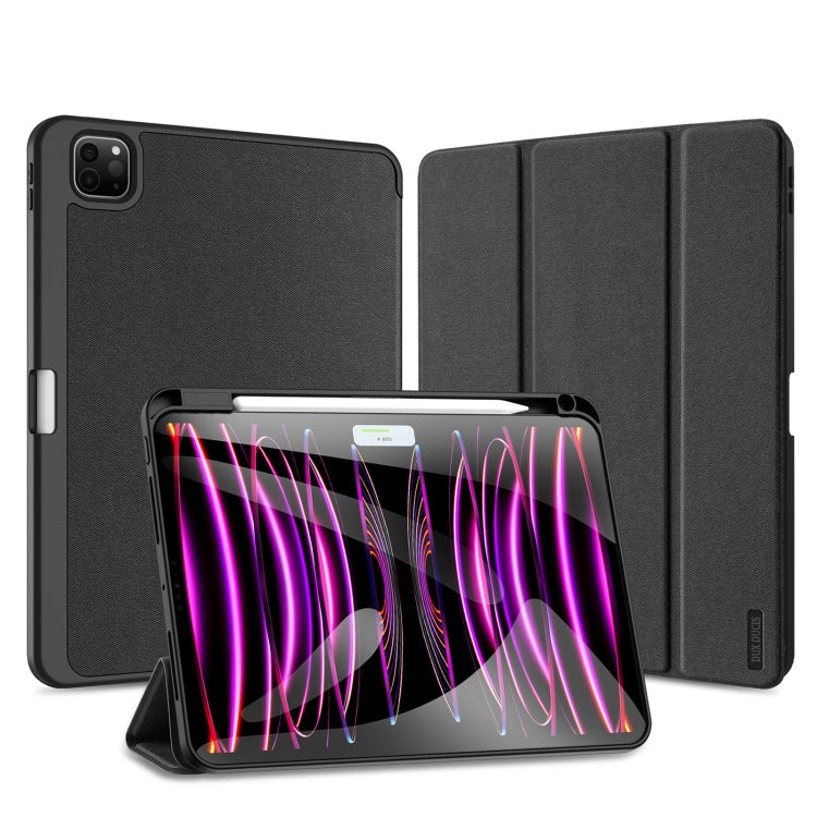 DUX DUCIS Domo Series Cloth Texture Magnetic Leather Tablet Case, For iPad Air 13 2024 / 2025 / 2026, For iPad Pro 13 2025 / 2024, For iPad Pro 11 2025 / 2024