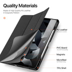 DUX DUCIS Domo Series Cloth Texture Magnetic Leather Tablet Case, For iPad Air 13 2024 / 2025 / 2026, For iPad Pro 13 2025 / 2024, For iPad Pro 11 2025 / 2024
