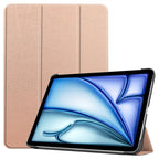 Custer Pure Color 3-Fold Holder Smart Leather Tablet Case, For iPad Air 13 2026 / 2025 / 2024, For iPad Pro 13 2025 / 2024