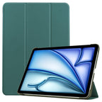 Custer Pure Color 3-Fold Holder Smart Leather Tablet Case, For iPad Air 13 2026 / 2025 / 2024, For iPad Pro 13 2025 / 2024