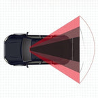 3R 3R-332 Car Panoramic Flat Rear View Mirror Interior Rear View Mirror