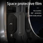 For Apple Watch Ultra 3 / 2 / 1 49mm RedPepper Armor Metal Case Integrated Silicone Watch Band(Steel Black White)