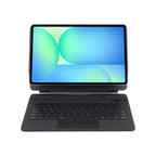 P820 Magnetic Bluetooth Keyboard Leather Tablet Case, For Samsung Galaxy Tab S10 FE+