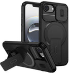 Sliding Camshield MagSafe Holder Phone Case, For iPhone 17e / 16e, For iPhone 17 Pro Max, For iPhone 17 Pro