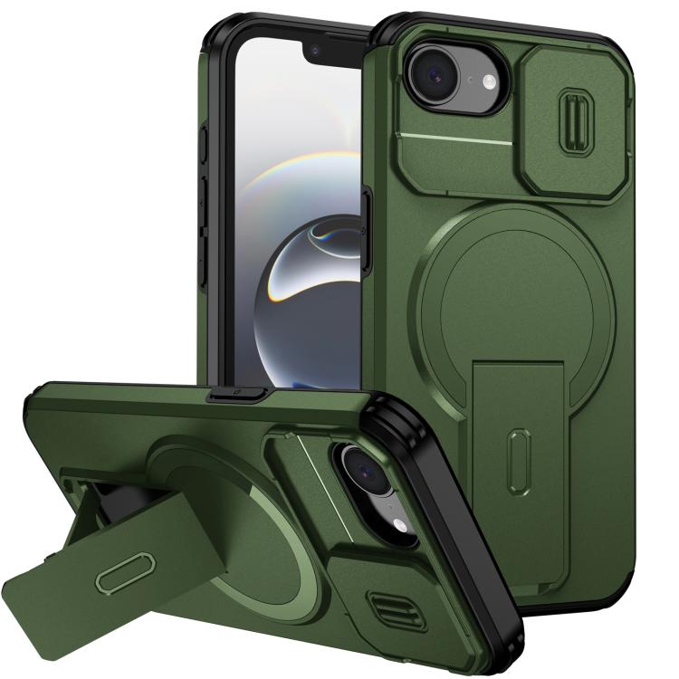 Sliding Camshield MagSafe Holder Phone Case, For iPhone 17e / 16e, For iPhone 17 Pro Max, For iPhone 17 Pro