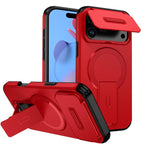 Sliding Camshield MagSafe Holder Phone Case, For iPhone 17e / 16e, For iPhone 17 Pro Max, For iPhone 17 Pro