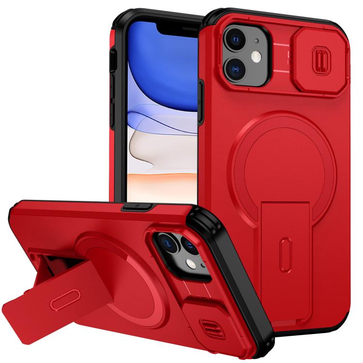 Sliding Camshield MagSafe Holder Phone Case, For iPhone 11 Pro Max, For iPhone 11, For iPhone 11 Pro