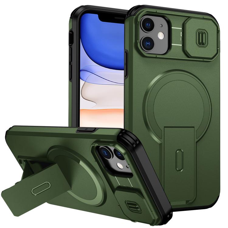 Sliding Camshield MagSafe Holder Phone Case, For iPhone 11 Pro Max, For iPhone 11, For iPhone 11 Pro