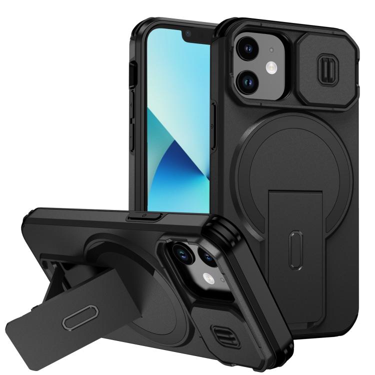 Sliding Camshield MagSafe Holder Phone Case, For iPhone 13 mini / 12 mini, For iPhone 12 Pro / 12, For iPhone 12 Pro Max