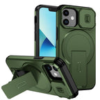 Sliding Camshield MagSafe Holder Phone Case, For iPhone 13 mini / 12 mini, For iPhone 12 Pro / 12, For iPhone 12 Pro Max