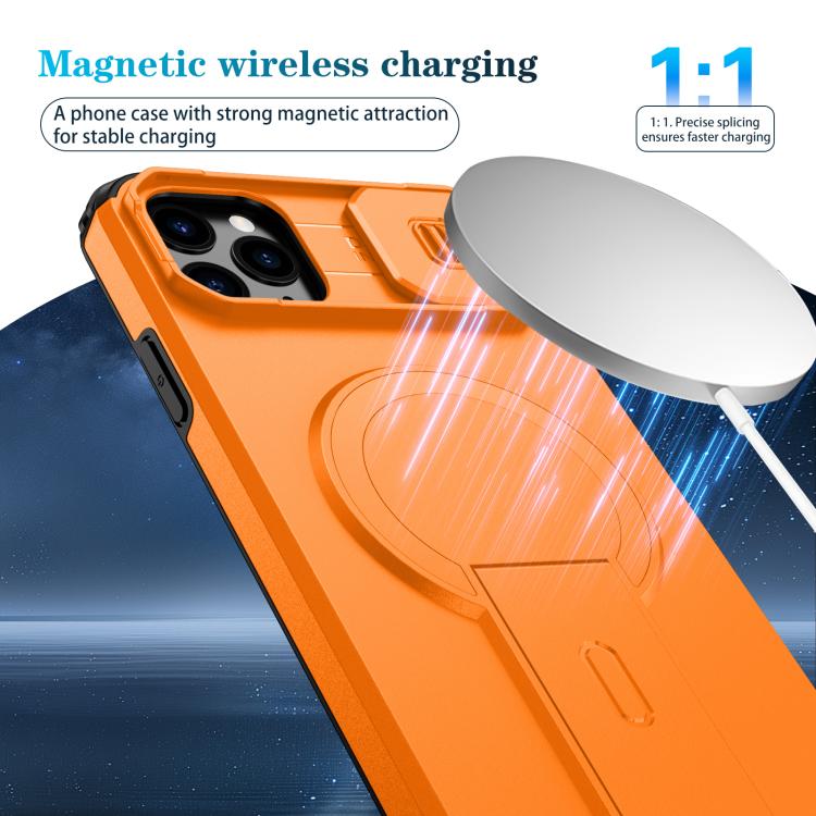 Sliding Camshield MagSafe Holder Phone Case, For iPhone 11 Pro Max, For iPhone 11, For iPhone 11 Pro