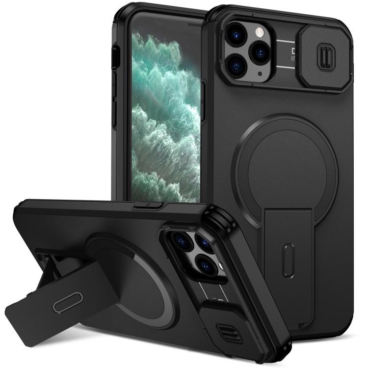 Sliding Camshield MagSafe Holder Phone Case, For iPhone 11 Pro Max, For iPhone 11, For iPhone 11 Pro