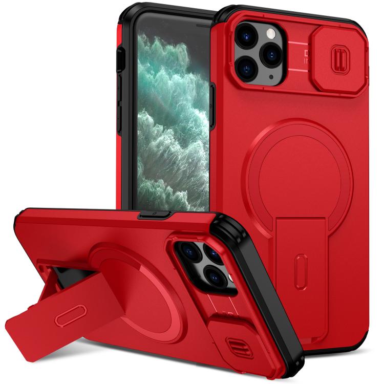 Sliding Camshield MagSafe Holder Phone Case, For iPhone 11 Pro Max, For iPhone 11, For iPhone 11 Pro