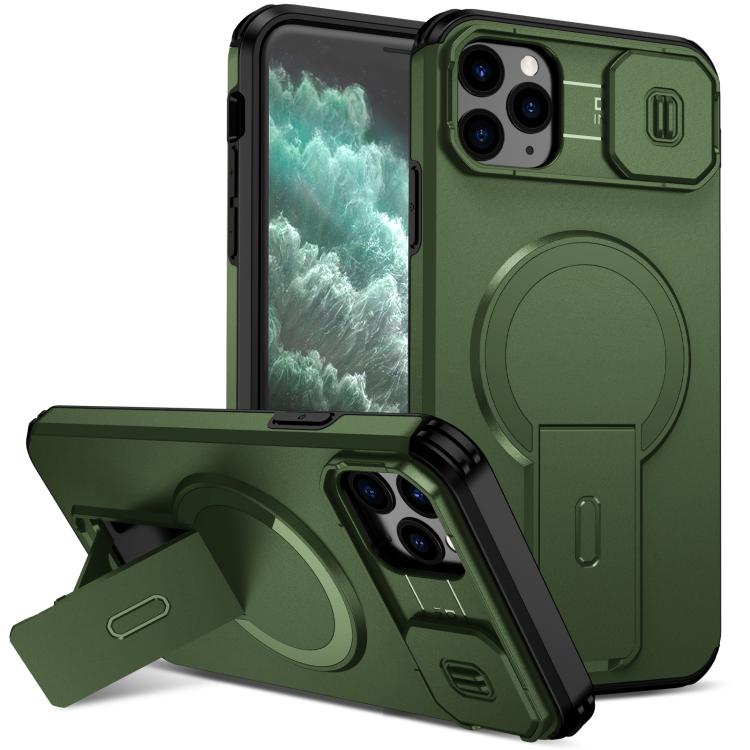 Sliding Camshield MagSafe Holder Phone Case, For iPhone 11 Pro Max, For iPhone 11, For iPhone 11 Pro