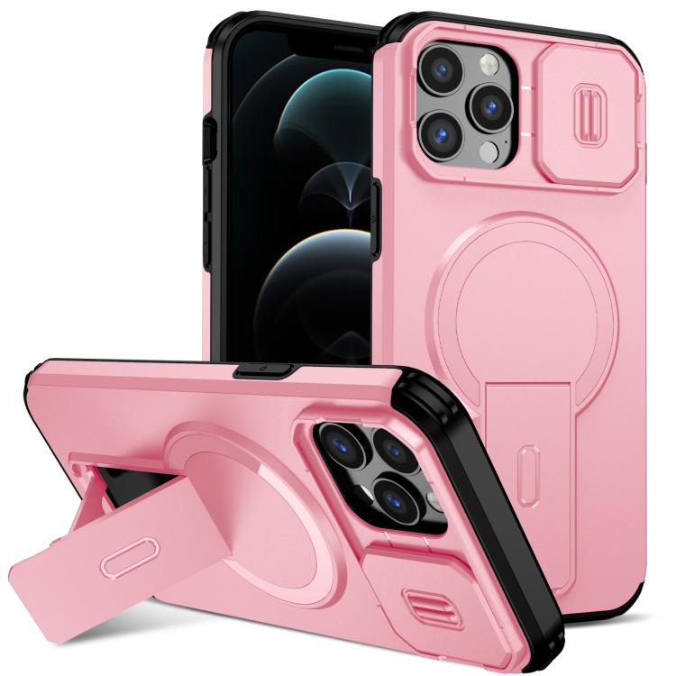 Sliding Camshield MagSafe Holder Phone Case, For iPhone 13 mini / 12 mini, For iPhone 12 Pro / 12, For iPhone 12 Pro Max