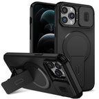 Sliding Camshield MagSafe Holder Phone Case, For iPhone 13 mini / 12 mini, For iPhone 12 Pro / 12, For iPhone 12 Pro Max