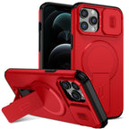 Sliding Camshield MagSafe Holder Phone Case, For iPhone 13 mini / 12 mini, For iPhone 12 Pro / 12, For iPhone 12 Pro Max