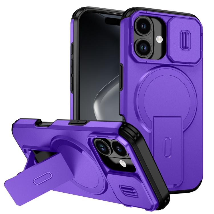 Sliding Camshield MagSafe Holder Phone Case, For iPhone 18, For iPhone 18 Pro, For iPhone 18 Pro Max