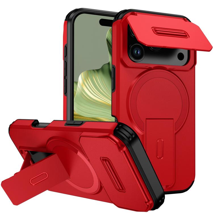 Sliding Camshield MagSafe Holder Phone Case, For iPhone 18, For iPhone 18 Pro, For iPhone 18 Pro Max