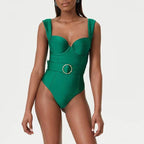 One piece swimsuit set skirt swimsuit