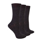 3 Pairs Ladies Merino Wool Winter Thick Cushion Warm Boot Socks