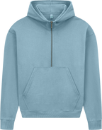 Organic Half Zip Hoodie: Womens