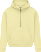 Organic Half Zip Hoodie: Womens
