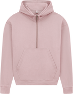 Organic Half Zip Hoodie: Womens