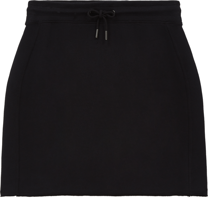 Organic Raw Hem Skirt: Womens