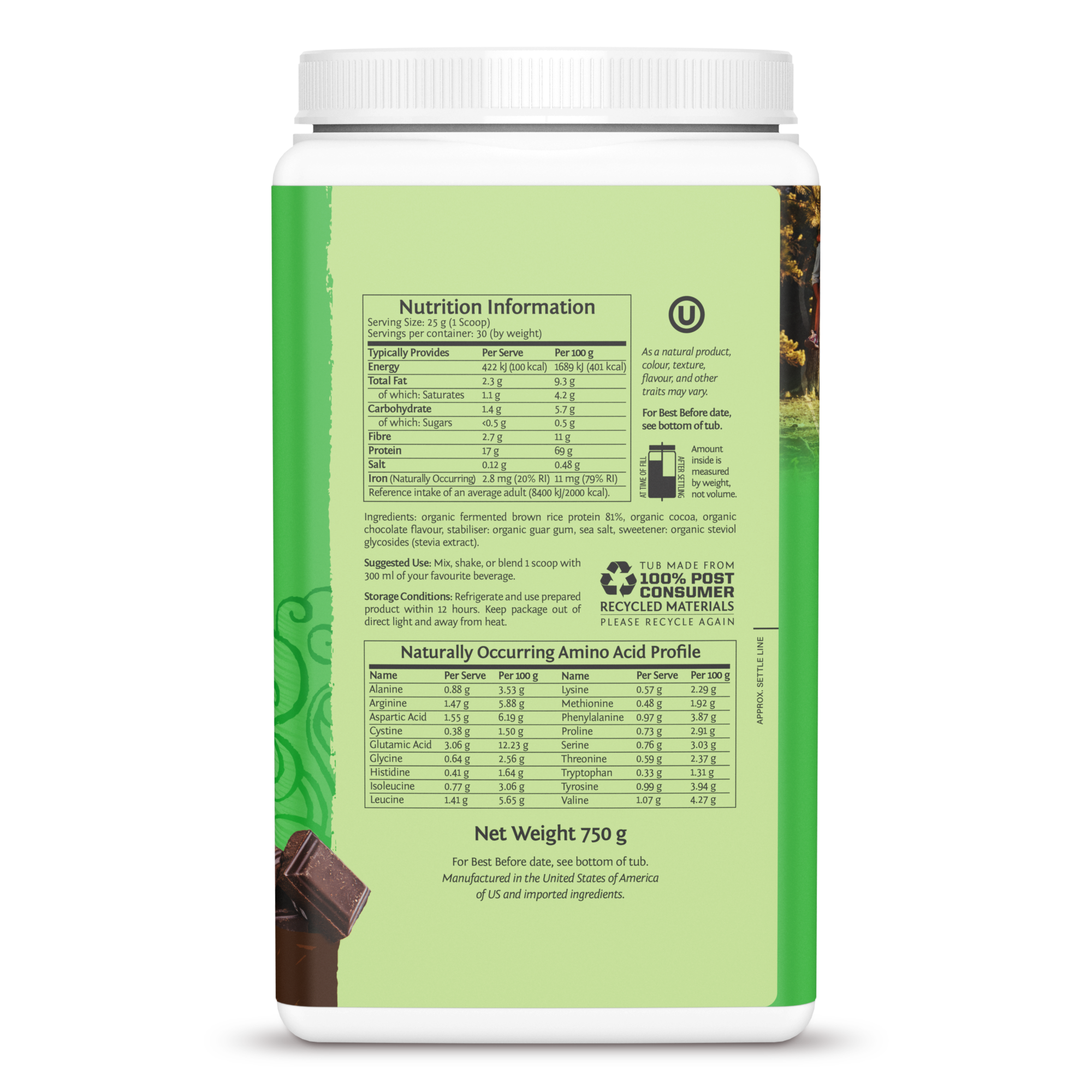 Sunwarrior Classic Protein Powder