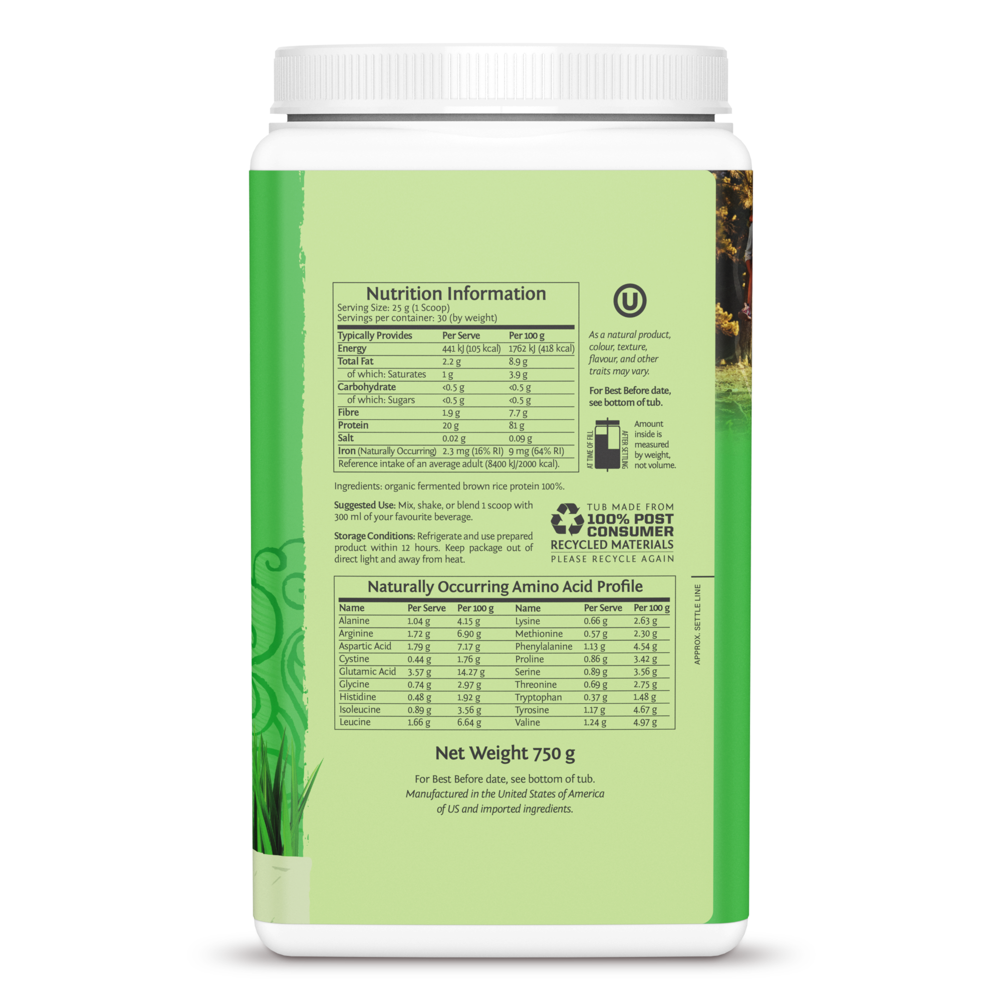 Sunwarrior Classic Protein Powder