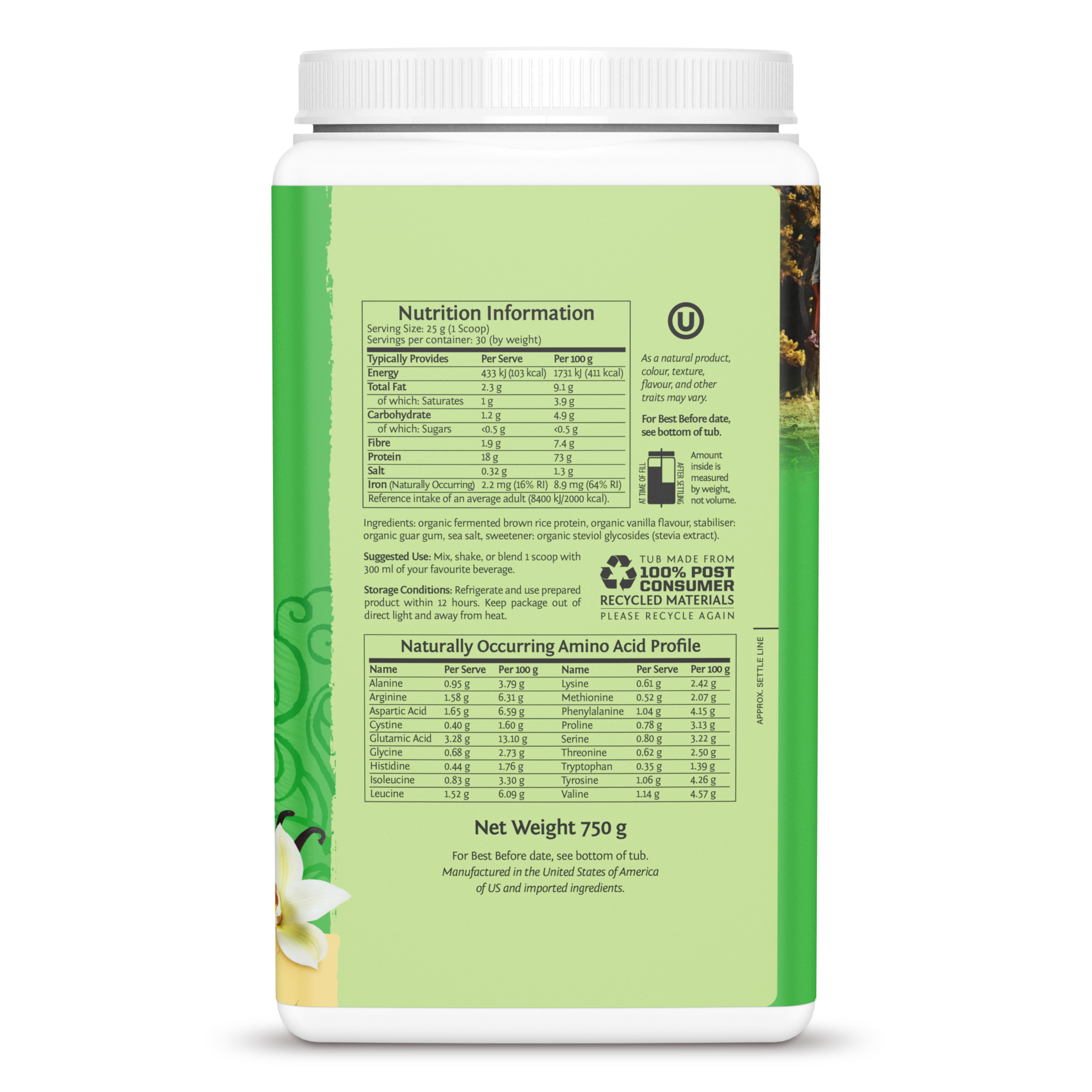 Sunwarrior Classic Protein Powder