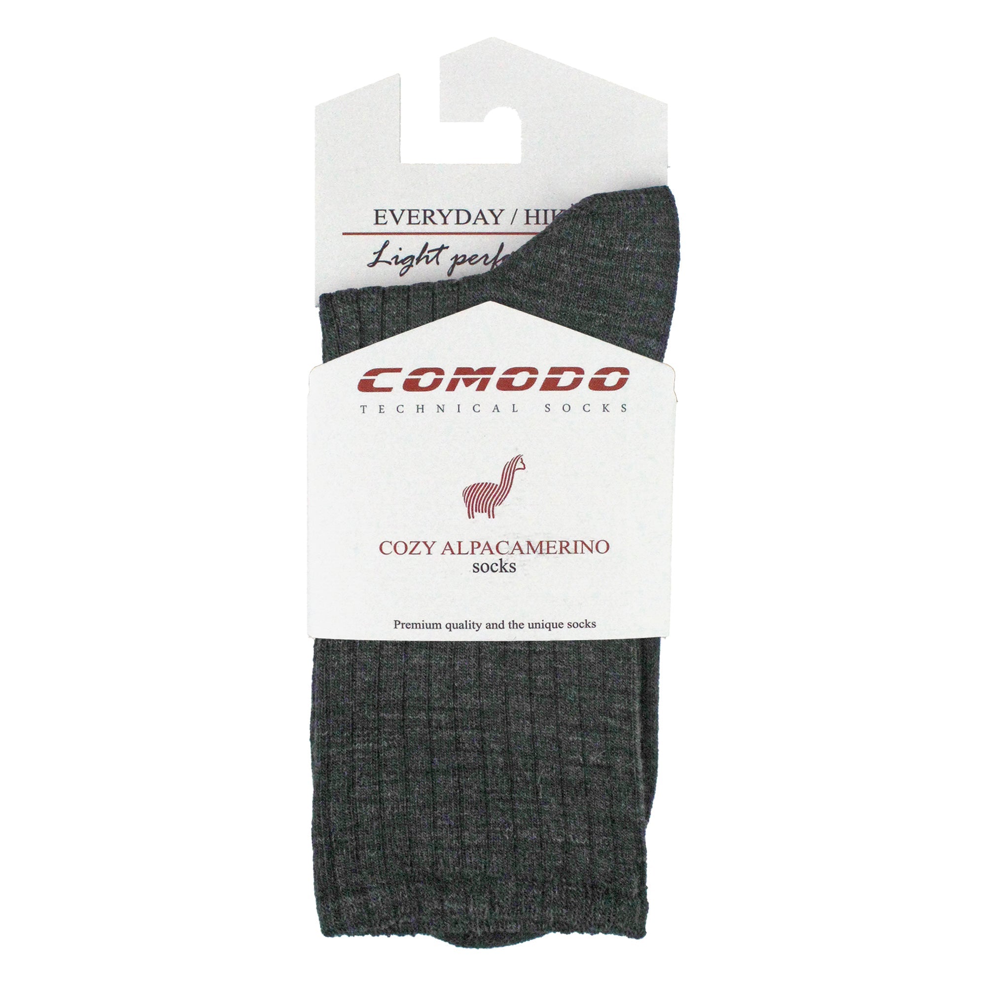 Mens Ladies Alpaca Merino Wool Hiking Socks | Breathable Trekking Socks