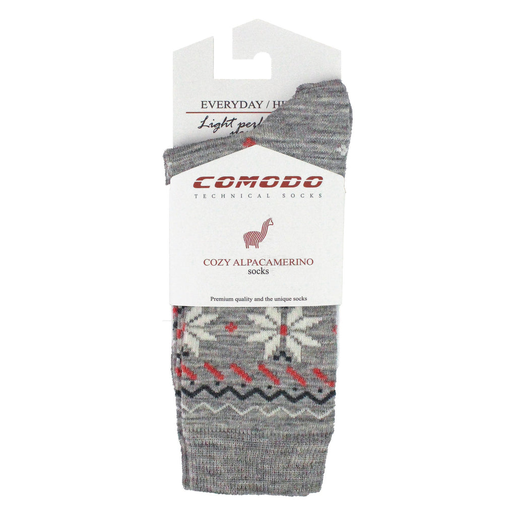 Mens Ladies Alpaca Merino Wool Hiking Socks | Breathable Trekking Socks