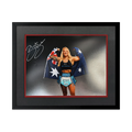 Ebanie Bridges Signed 16x12 Image Deluxe Mount Frame