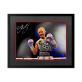 Ebanie Bridges Signed 16x12 Image Deluxe Mount Frame